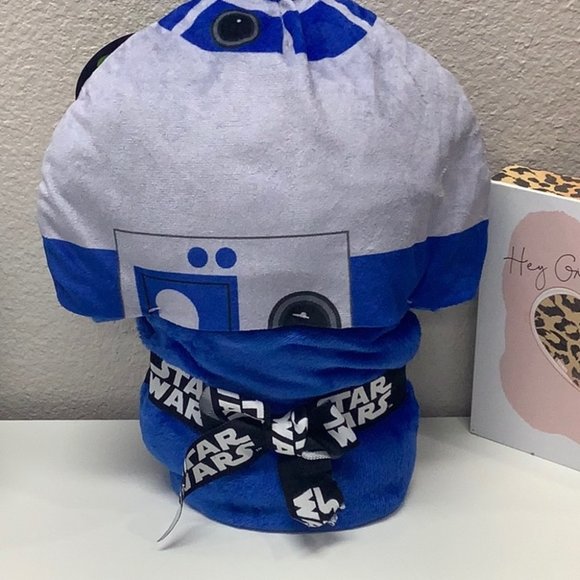 Disney Star Wars Glow In The Dark Hooded Blanket - Picture 4 of 5